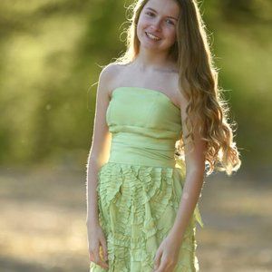 Teen Girl  Stella M'Lia BETH Dress in Pistachio - OSFM  (8-14)